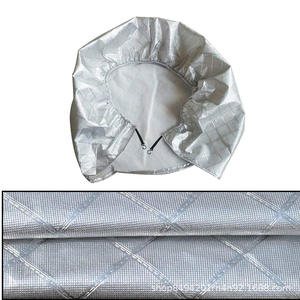 Lot de 4 housses de pneus imperméables et anti-poussière pour camping-car, protections de roues de caravane, protection solaire en coton et aluminium pour pneus - Product Image 2