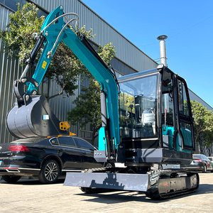 Excavadora <span class=keywords><strong>de</strong></span> cadenas <span class=keywords><strong>de</strong></span> 3.5 toneladas con motor compacto, certificación EPA y CE, para movimiento <span class=keywords><strong>de</strong></span> tierras en campos <span class=keywords><strong>de</strong></span> golf - Product Image 2