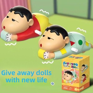 ของเล่นการ์ตูนชินจังแบบขยับได้ ตัวต่อพลาสติก ของตกแต่งสร้างสรรค์ - Product Image 2