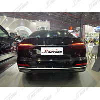 Kit de carrosserie de modification automobile pour Audi A6 C7 à C8 style 2023, comprenant capot et ailes en acier et pare-chocs en PP, 100% compatible
