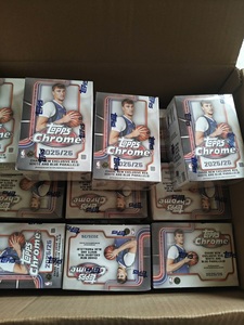 Wholesale Topps 2025-26 Chrome NBA Basketball Series - Edizione Valore Carte da Collezione Regalo per Bambini Scatola a Sorpresa <span class=keywords><strong>Gioco</strong></span> - Product Image 2
