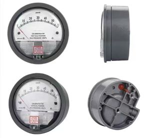 Manômetro Digital de Alta Precisão, Manômetro de Pressão Diferencial, Ajustável, Caixa de Alumínio, Tamanho 120mm, Usado em Laboratório - Product Image 3