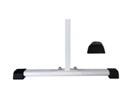 Ballet — Bar de danse Double en bois, 220CM, Portable, mobile