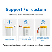 Batterie lithium-ion semi-solide rechargeable YXE Factory Wholesale 3.7V, capacité personnalisable, 801736, LiNiMnCoO2