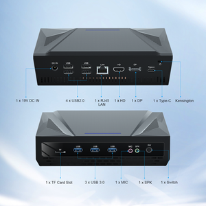 Mini Văn Phòng Máy Tính Để Bàn Kinh Doanh <span class=keywords><strong>PC</strong></span> Với 3 Màn Hình DDR5 Max 64GB <span class=keywords><strong>RAM</strong></span> Win 11 Intel Chipset Fan-New - Product Image 4