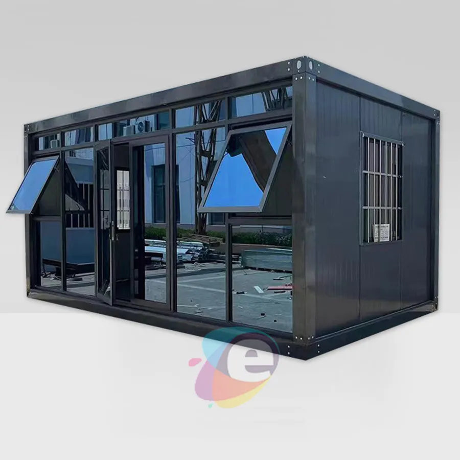 Case prefabbricate pannello acustico prefabbricato modulare casa minuscola Kit completo casa Container