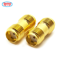 Fabricant fournit 50 ohms SMA femelle Jack vers SMA femelle Jack RF Coaxial adaptateur Coaxial adaptateur convertisseur connecteurs en stock