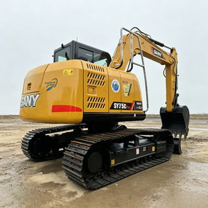 Miniexcavadora SY75C de 7 toneladas de alto rendimiento, potente y confiable, excavadora de cadenas para construcción y paisajismo. - Product Image 5