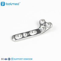 Plaque de blocage tibiale TOOLMED TPLO ARC pour chiens et chats |   Implant orthopédique vétérinaire pour traumatismes, pour fixation chirurgicale, certifié CE