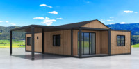 Maison conteneur en acier détachable de luxe JHCE, design moderne, étanche, idéale pour les vacances ou l'usage résidentiel