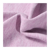 Tissu polaire simple face en soie cachemire teinte 280g/m, laine allemande, pour sous-vêtements thermiques, pyjamas et vêtements d'intérieur automne/hiver
