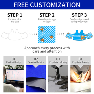 رائج البيع مخصص للأطفال رسوم كرتونية مطبوعة رياضة مائية من النيوبرين طفل تصفح سترة عائمة مصنوعة من رغوة EPE PVC - Product Image 3