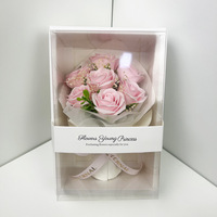 Bouquet de fleurs de savon artisanales Tanabata, roses éternelles, fleurs séchées, cadeau pour petite amie, Saint-Valentin, vente en gros d'usine