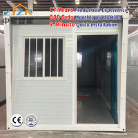 Disponible immédiatement : Maison et bureau modulaire préfabriqué pliable de 20 pieds, petit conteneur mobile prêt à vivre – Fabrication chinoise