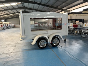 Latest Design Tow Funeral Hearse Electric Coffin Buggy Motorcycle Funeral Cart Funeral Service Wagon - Product Image 3