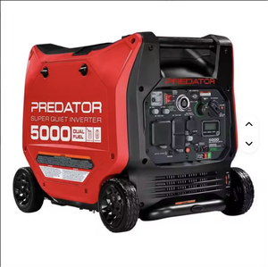 เครื่องกำเนิดไฟฟ้า PREDATOR 5000 วัตต์ แบบใช้เชื้อเพลิงสองชนิด เงียบพิเศษ พร้อมระบบสตาร์ทอัตโนมัติ 220V/110V/240V - Product Image 2