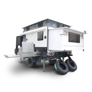 Fabricants de caravanes hybrides à toit relevable de 13 pieds, tout-terrain, norme australienne, camping-car, remorque de camping - Product Image 1