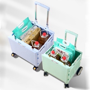 Chất lượng hàng đầu nhiệm vụ nặng nề tiếng ồn thấp xoay linh hoạt phổ bánh xe mua sắm giỏ hàng - Product Image 6