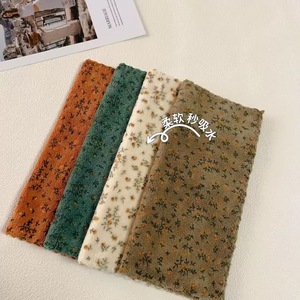 Malus Spectabilis Coral Fleece Printed Square Towel 30x30 Kitchen Absorbent Reusable Cleaning Cloth - Product Image 2