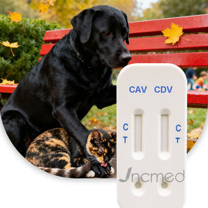 Köpek <span class=keywords><strong>Distemper</strong></span> Virüsü-Adenovirüs CDV <span class=keywords><strong>Ag</strong></span>-CAV <span class=keywords><strong>Ag</strong></span> Kombine Hızlı Test - Product Image 1