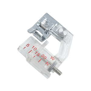 Pied de surjet réglable en plastique 6290 pour machine à coudre, pièces d'équipement de traitement de vêtements - Product Image 1
