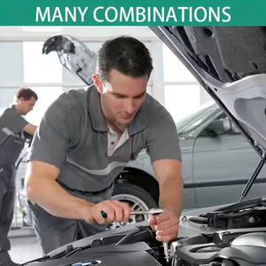 Convenient Boxed Socket And Ratchet <strong>Set</strong> 53Pcs Car Engine Repair Screwdriver Socket <strong>Combination</strong> Tool 72 Tooth Ratchet <strong>Wrench</strong> <strong>Set</strong> - Product Image 6