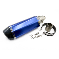 Ixil échappement moto violet db killer échappement petit silencieux de moto pour Z250 Z900 K8 ER6N FZ1 R1 R6