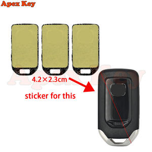 สติกเกอร์เปลี่ยนโลโก้ DIY ขนาด 42*23 มม. ผลิตจากวัสดุ ABS พร้อมปุ่ม 1 ปุ่ม - Product Image 3