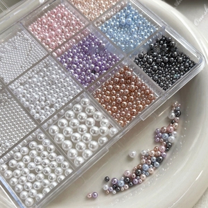 Pierres précieuses brillantes pour nail art en forme de cœur, 12 couleurs, cristaux scintillants, décoration pour nail art de la Saint-Valentin, strass, acrylique, DIY, salon - Product Image 5