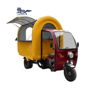 JX-FR220I <strong>Tuk</strong> <strong>Tuk</strong> Food Cart Food Trailer Mobile Food Truck Hot Dog Cart With Grill and Deep Fryer <strong>for</strong> <strong>Sale</strong> - Product Image 1