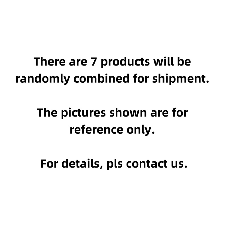 The product styles are for reference only