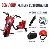 Trottinette Électrique Pliable 3 Roues 36V 350W Sans Balais avec Batterie au Lithium et Contrôle Électronique pour Adultes - Stock Usine