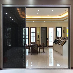 Schmaler Rahmen Europäische Aluminium-Schiebetür aus Glas im <span class=keywords><strong>Shoji</strong></span>-Stil für Veranda und Balkon - Product Image 3