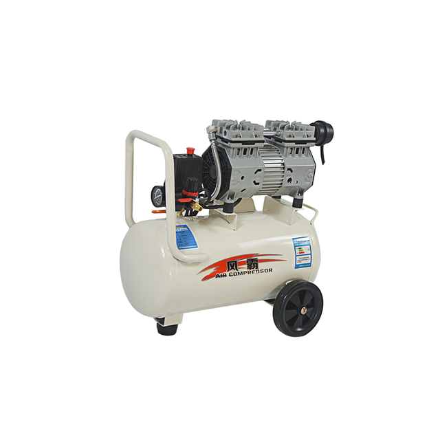 Factory Wholesale Price 680W 24L Silent Oil Free Small Piston Air Compressors Lower Noise High Pressure Portable