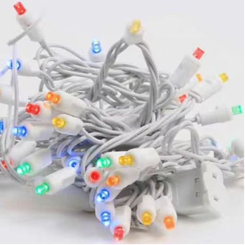 Outdoor 50CT 5MM Mini LED String Lights for Xmas Yard Garden Decorative Lighting