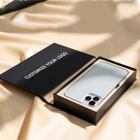 Coffrets cadeaux électroniques de luxe personnalisés emballage mystère de téléphone avec boîtes en papier imprimées avec logo pour cadeau