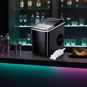 Machine à glaçons électrique portable mini avec réservoir d'eau pour voiture, cuisine extérieure et usage domestique - Product Image 5