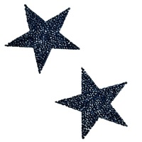Autocollants décoratifs en résine en forme d'étoile à cinq branches, strass thermocollants électroplaqués, fabriqués à Yiwu, emballés en boîte, vente directe usine