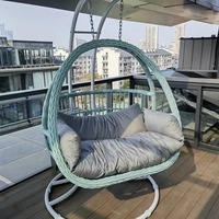 Chaises de jardin en rotin tissées à la main, modernes, de haute qualité, imperméables, pour patio extérieur