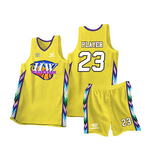 Ensemble de <span class=keywords><strong>basket</strong></span>-ball pour filles avec logo personnalisé OEM-Uniforme en jersey à sublimation avec numéro de club d'équipe cousu ensemble de vêtements de <span class=keywords><strong>basket</strong></span>-ball d'été - Product Image 1
