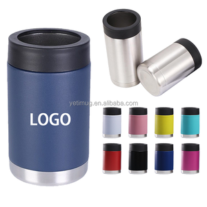 Biểu Tượng Tùy Chỉnh 12Oz Đôi Tường Cách Nhiệt Thép Không Gỉ Cola Bia Có Thể Mát Mỏng Có Thể Coozies Cho Rượu Vang Uống & Chủ - Product Image 1