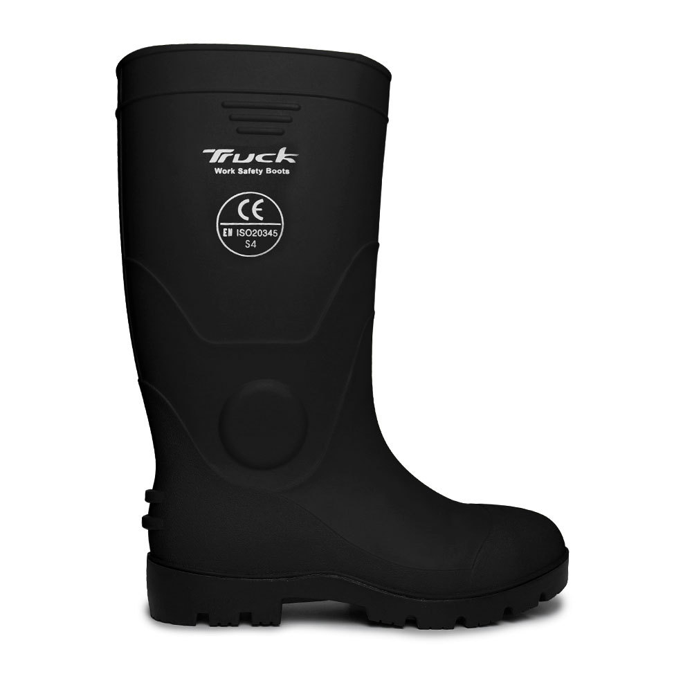 Steel head + steel sole - black