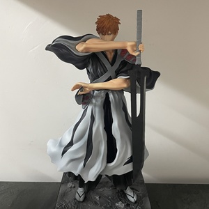 Figurine d'action GK Kurosaki Ichigo Double Lame, Anime Thousand Year <span class=keywords><strong>Blood</strong></span> <span class=keywords><strong>War</strong></span>, en PVC, tendance, pour bureau, cadeau d'anniversaire, modèle décoratif - Product Image 3