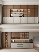 Massivholz-Küchenschränke im Amerikanischen Stil, Modern und Umweltfreundlich, Hochwertiges Design, Einfach zu Installieren und zu Reinigen