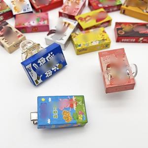 Boîte de biscuits, mini chocolats, jouets alimentaires, miniatures de magasin de proximité, micro-paysages, technique d'impression miniature, breloques décoratives en gros - Product Image 4