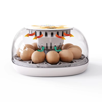 Yyc Vente Chaude Mini Incubateur D'oeufs De Poule 12 Capacité Incubateur D'oeufs Couveuse Pour L'éclosion