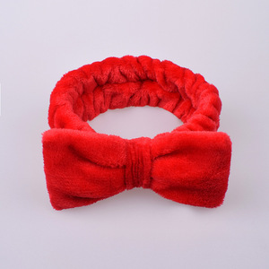 New Arrival Women Head Wrap Soft Coral Fleece Makeup <b>Headband</b> Washing Face Turban Fashion Hairband Hair Accessories - Product Image 5