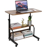 Table pliable multifonctionnelle à hauteur réglable, bureau d'étude, ordinateur portable, table de travail mobile, bureau de travail, table de bureau