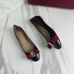 Scarpe Basse Classiche alla Moda con Fiocco, in Vernice, Eleganti Estive a Strato Singolo, Ciabatte da Donna - Product Image 6