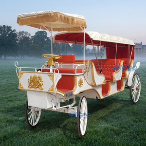 Carruaje de Lujo Eléctrico sin Caballos para Bodas, Carruaje Real para Paseos Turísticos, Carruaje de Princesa Cenicienta / Carruaje Eléctrico - Product Image 1